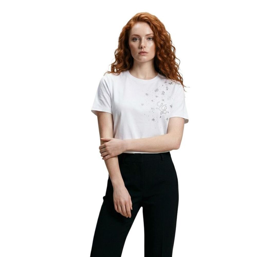Liu Jo White Cotton Women's T-Shirt